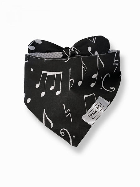 Dog Music Theme Bandana