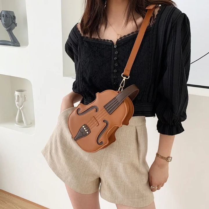 Multifunctional Violin Shaped Bag