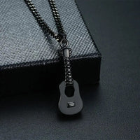 Guitar Pendant Necklace