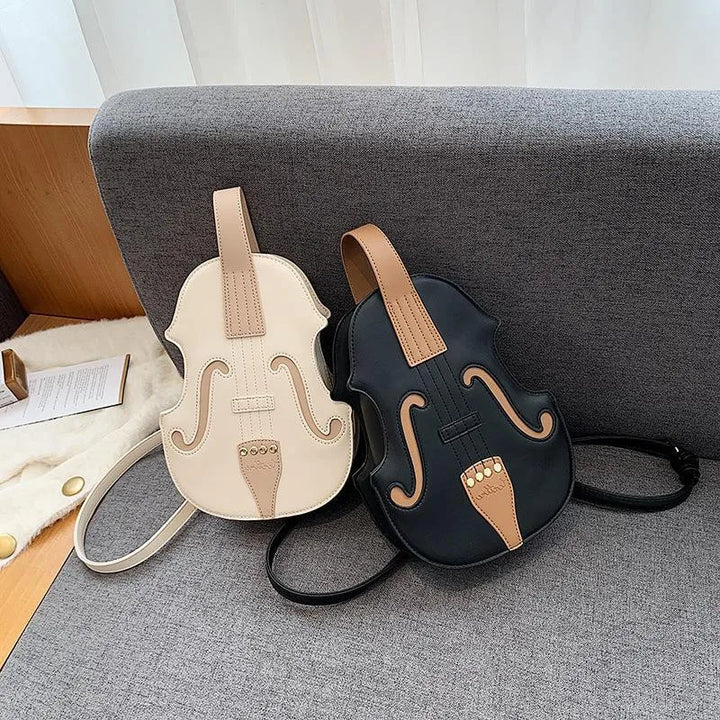 Violin Shaped Shoulder Bag