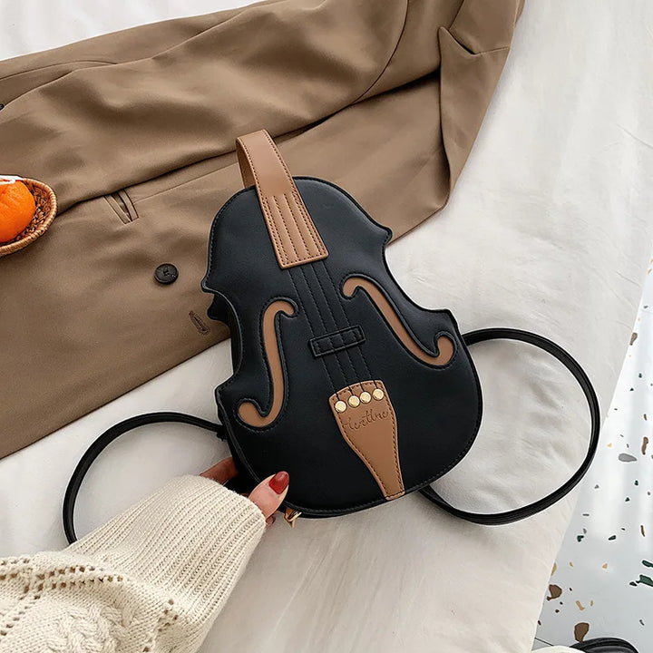 Violin Shaped Shoulder Bag