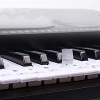 Transparent Piano Keyboard Stickers