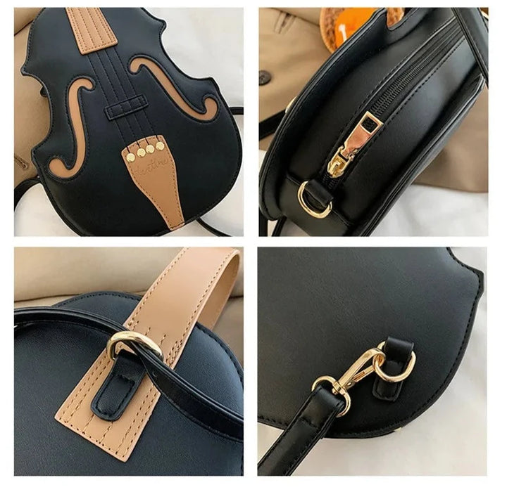 Violin Shaped Shoulder Bag