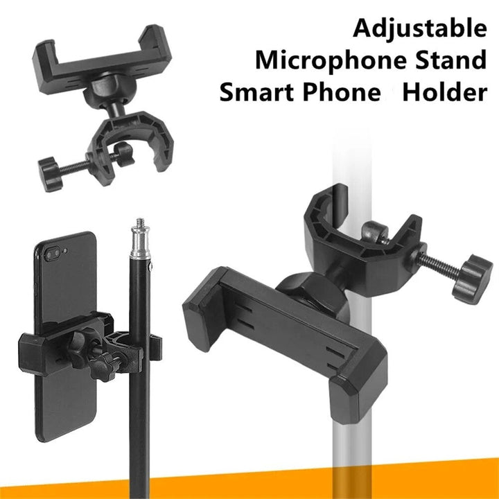 Mic Stand Phone Holder