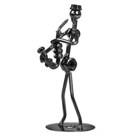 Iron Musician Decor