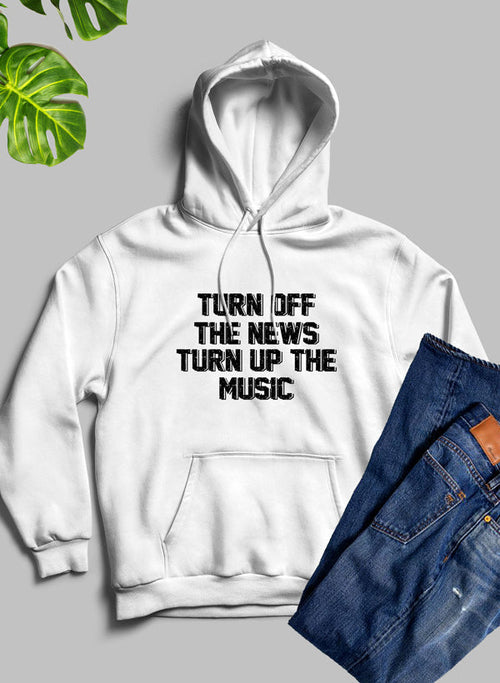 Turn Up the Music Hoodie