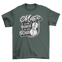 Music is the Voice of the Soul T-Shirt