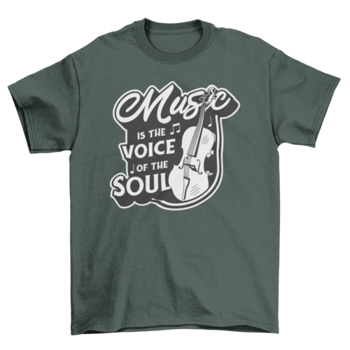 Music is the Voice of the Soul T-Shirt