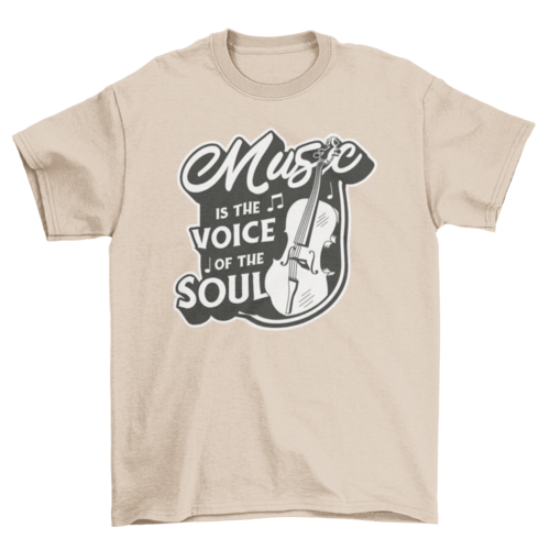 Music is the Voice of the Soul T-Shirt