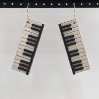 Wooden Instrument Earrings