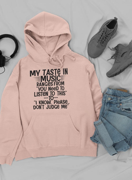 Music Taste Hoodie